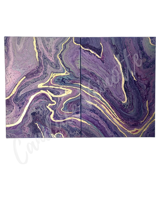 Happiness Diptych Original Painting