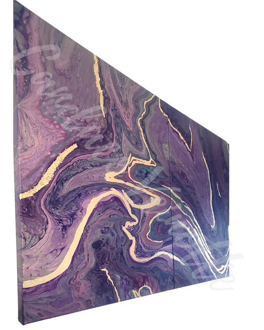 Happiness Diptych Original Painting